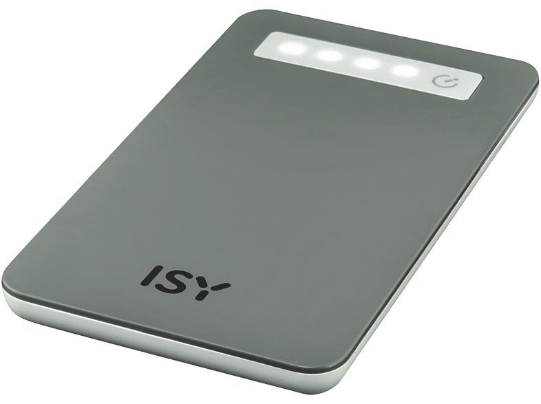 ISY Powerbank 4.000 mAh Grey (IPP-4000-GY)