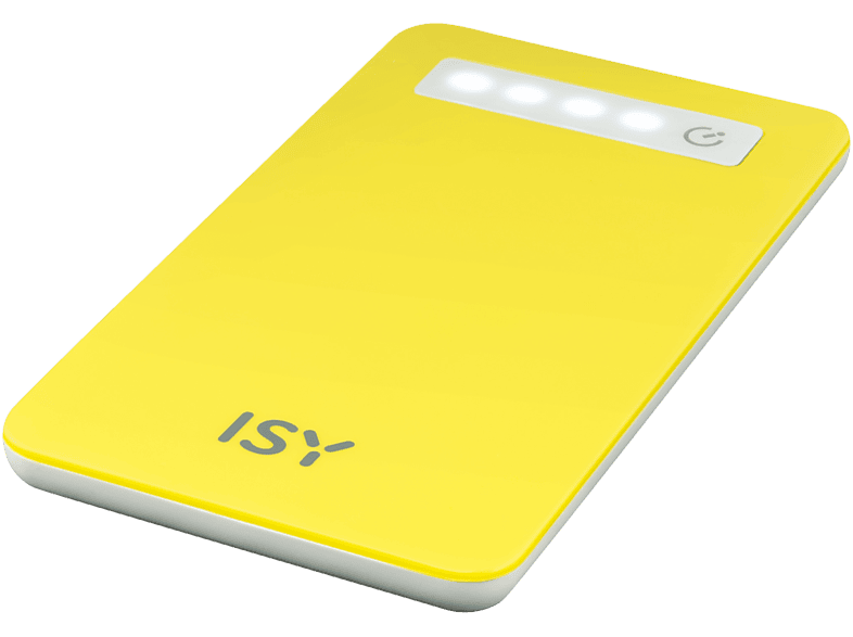 ISY Powerbank 4.000 mAh Yellow (IPP-4000-YL)
