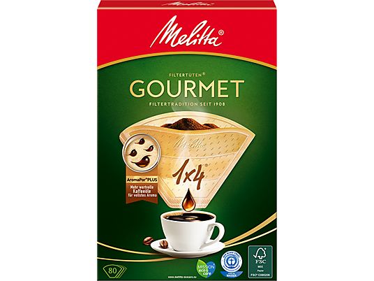 MELITTA Gourmet 1x4 - Filtres à café