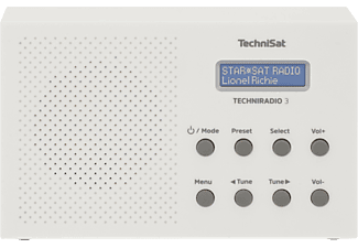 TECHNISAT TECHNIRADIO 3 - Radio digitale (DAB+, FM, Bianco)