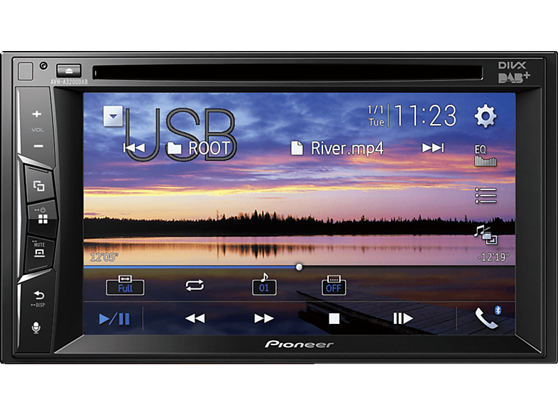 PIONEER AVH-A3200DAB Autoradio 2 DIN Watt 50 (Doppel-DIN)