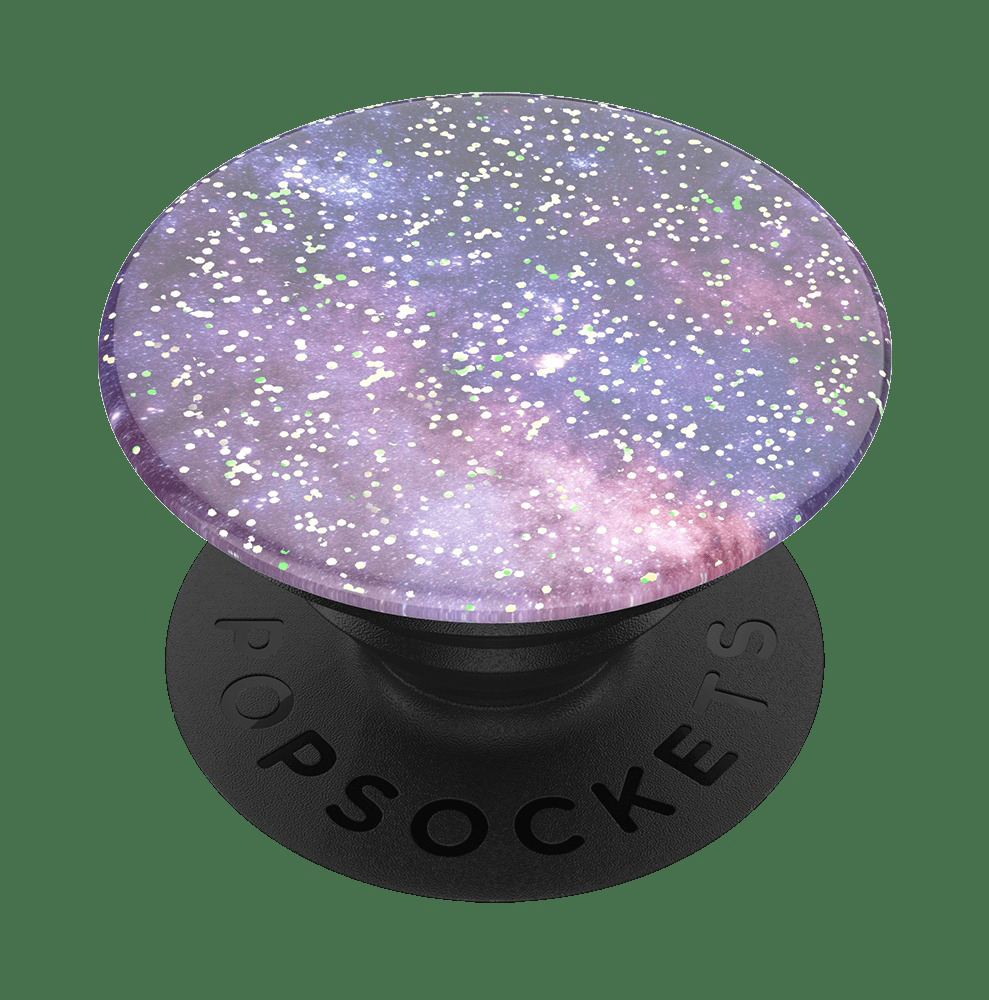 POPSOCKETS POPGRIP PREMIUM GLITTER NEBULA Handyhalterung, Mehrfarbig