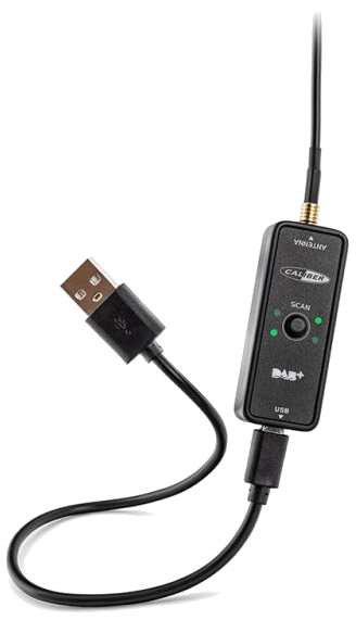 CALIBER DAB+ band III USB-ontvangerset (RDAB30)