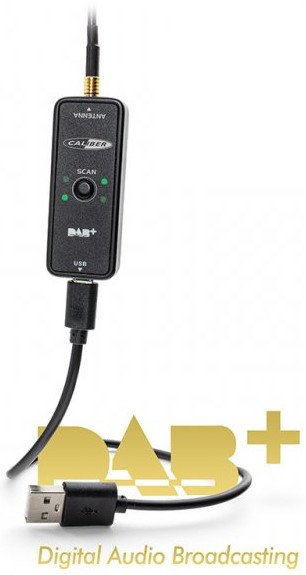 CALIBER DAB+ band III USB-ontvangerset (RDAB30)