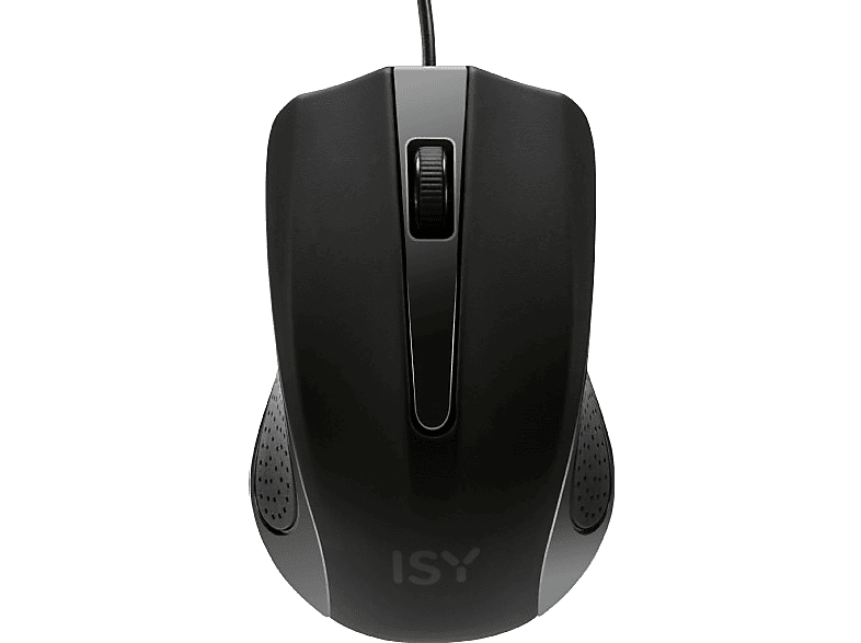 Ratón - ISY ICM-2000, Óptico, Negro