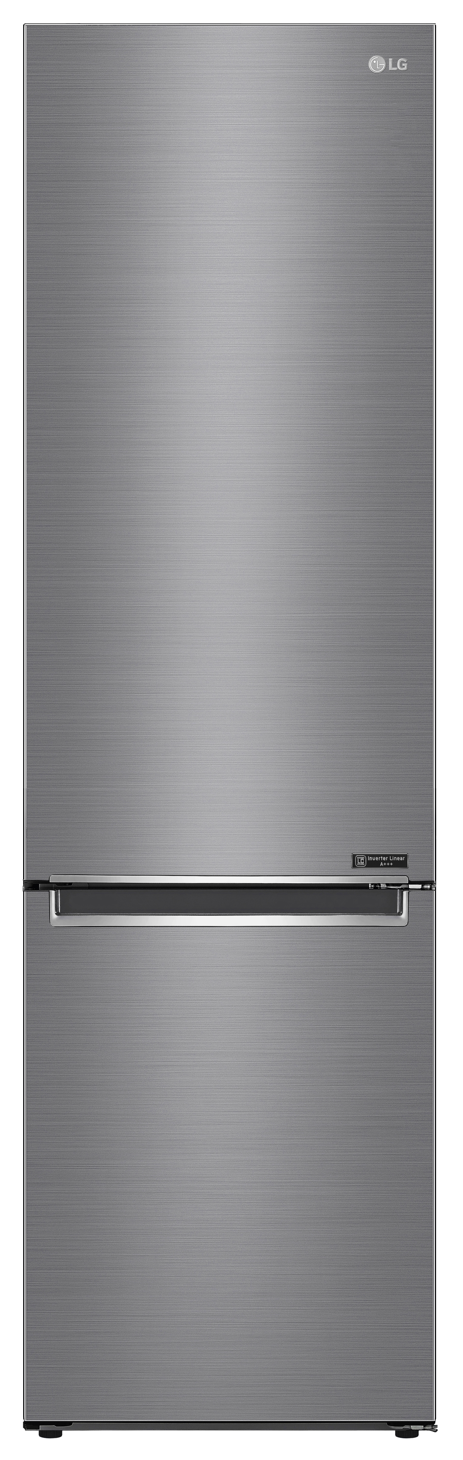 LG GBB62PZGFN Kühlgefrierkombination (D, 384 l, 2030 mm hoch, Edelstahl)