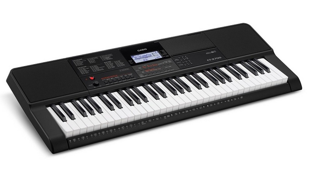Teclado de acompañamiento con altavoces - Casio, Teclado Ct-X700