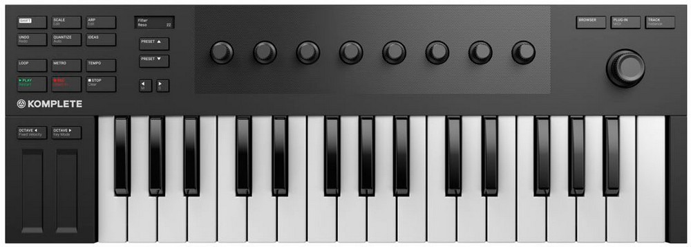 Teclado maestro / Controlador midi - Native instruments, Komplete Kontrol M32