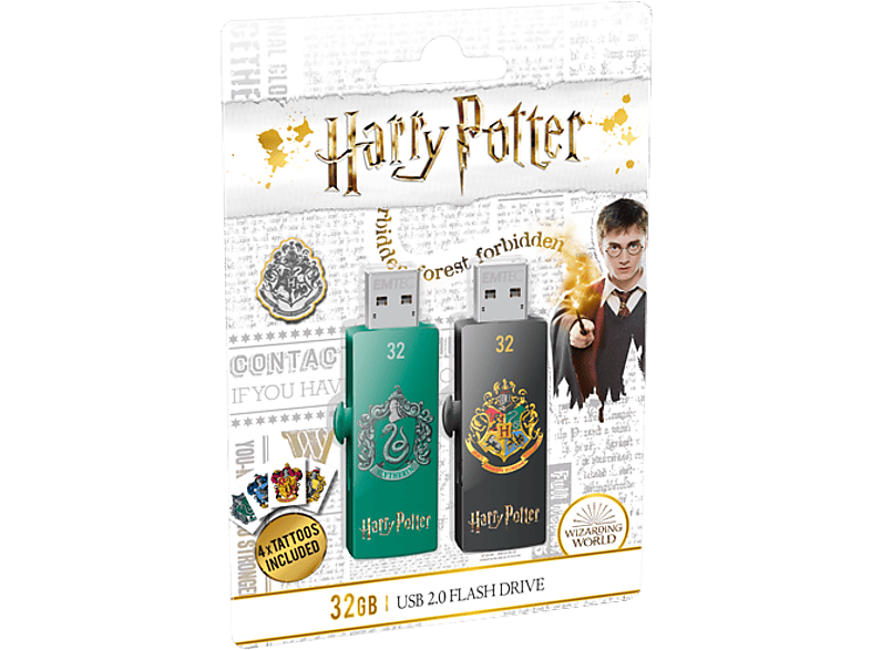 EMTEC USB-stick 2-pack M730 Harry Potter 32 GB (ECMMD32GM730HP02P2)