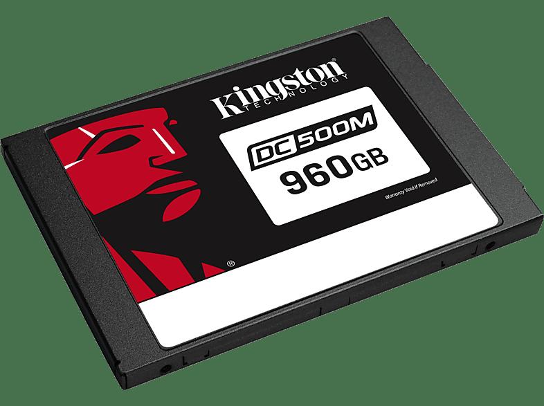 Center SSD Zoll, Festplatte, Kingston GB SEDC500R/960G Data KINGSTON Gbps, intern 2,5 960 6 SATA