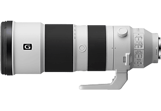 SONY SEL200600G Vollformat 200 mm - 600 mm f/5.6–6.3 G-Lens, ED, OSS, IF, IZ (interner Zoom), FHB, FRL, DMR, Circulare Blende (Objektiv für Sony E-Mount, Weiß)
