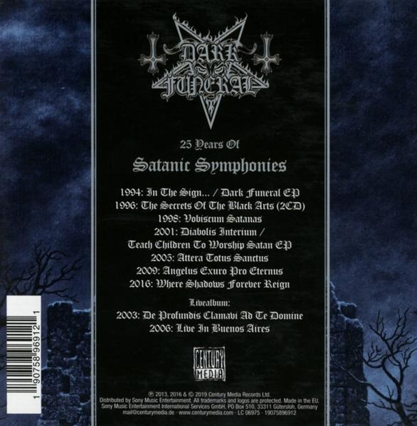 Dark Funeral - 25 Years Of Satanic Symphonies  - (CD)