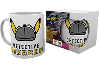 Kaffeebecher Meisterdetektiv Pikachu – Pikachu mit Detektivmütze