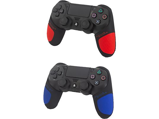 NUMSKULL Comfort Grip Twin Pack - Schutzhülle (Blau/Rot)