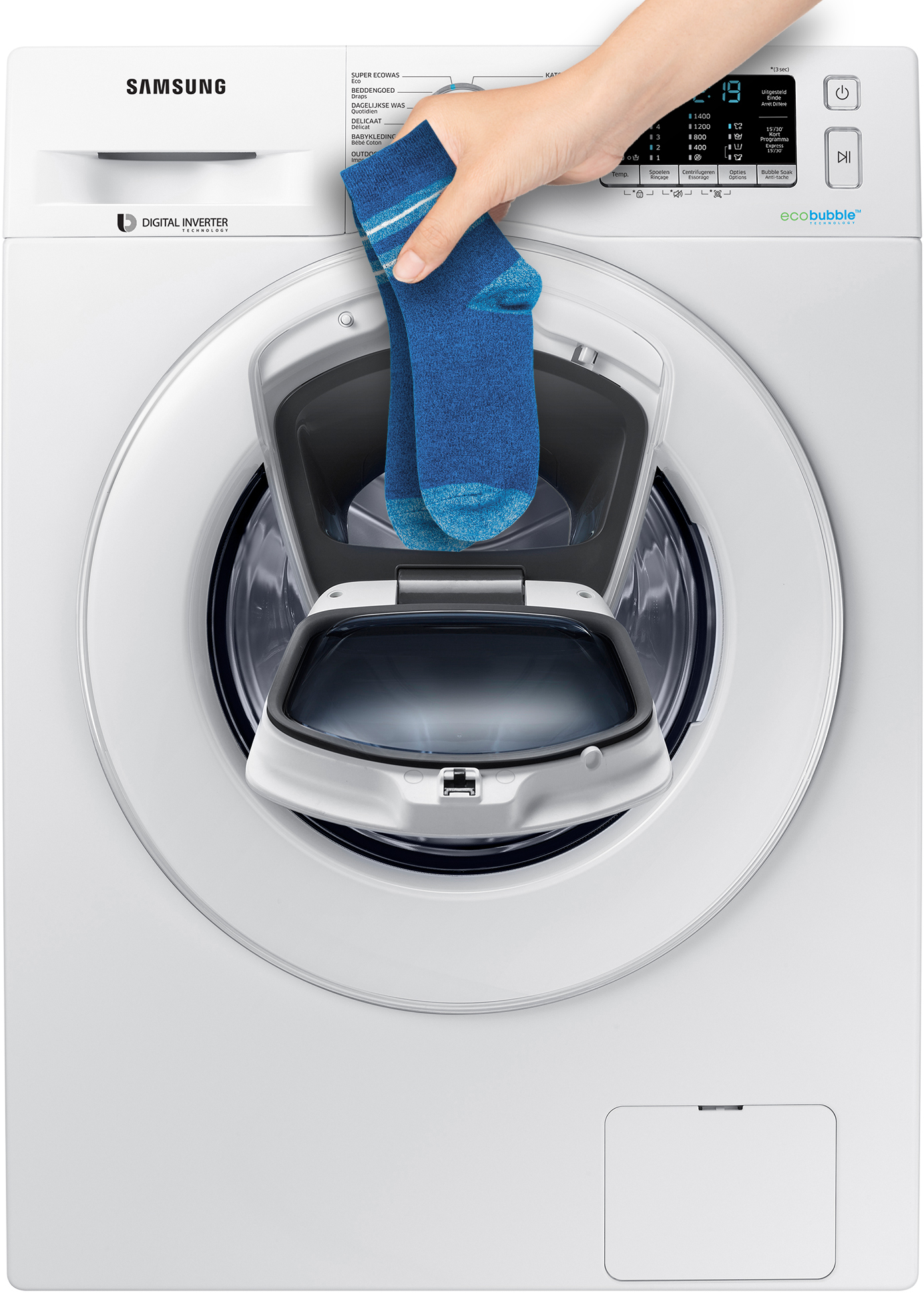 SAMSUNG Lave-linge frontal AddWash A+++ (WW81K5400WW)