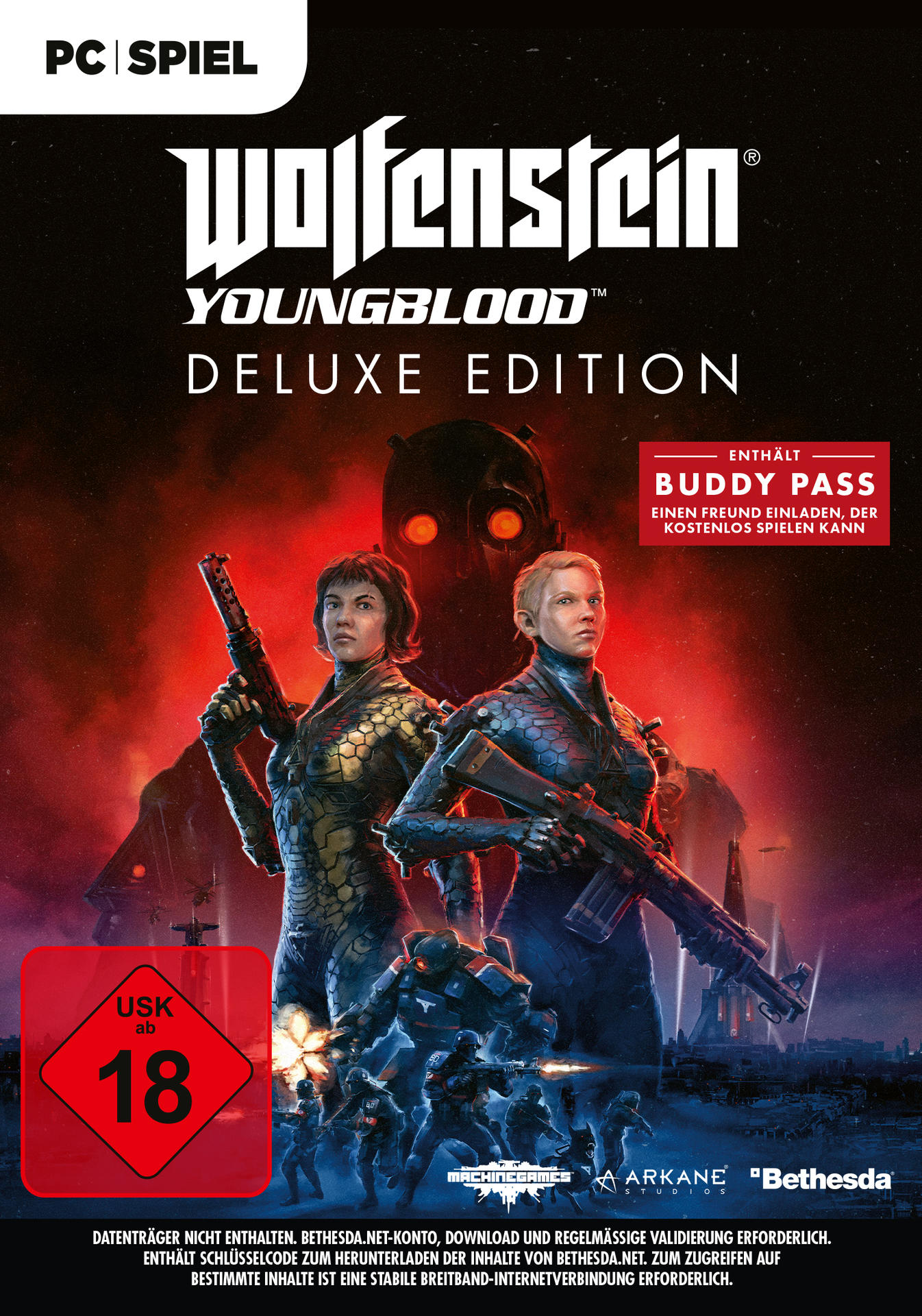 Wolfenstein Youngblood - Deluxe Edition (Code in der Box) - [PC]