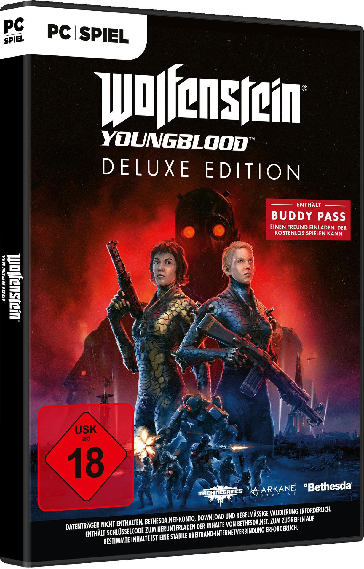 Wolfenstein Youngblood - Deluxe Edition (Code in der Box) - [PC]