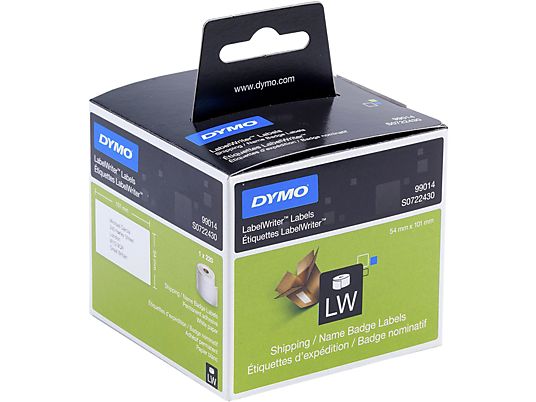 DYMO LW Étiquettes, badges d'expédition - Etiquette auto-adhésive pour imprimante (Blanc)