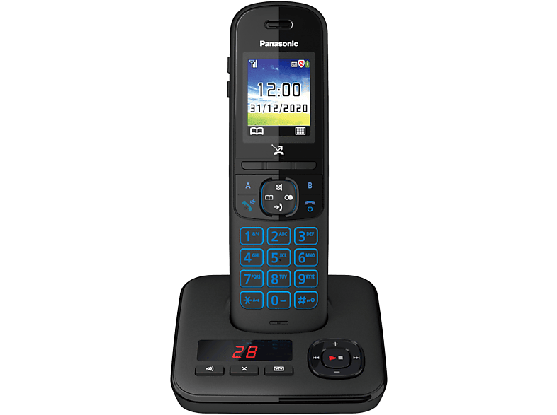 PANASONIC Digitaal draadloze telefoon (KX-TGH720BLB)