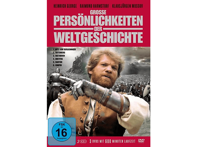 Grosse Persönlichkeiten der Weltgeschichte DVD