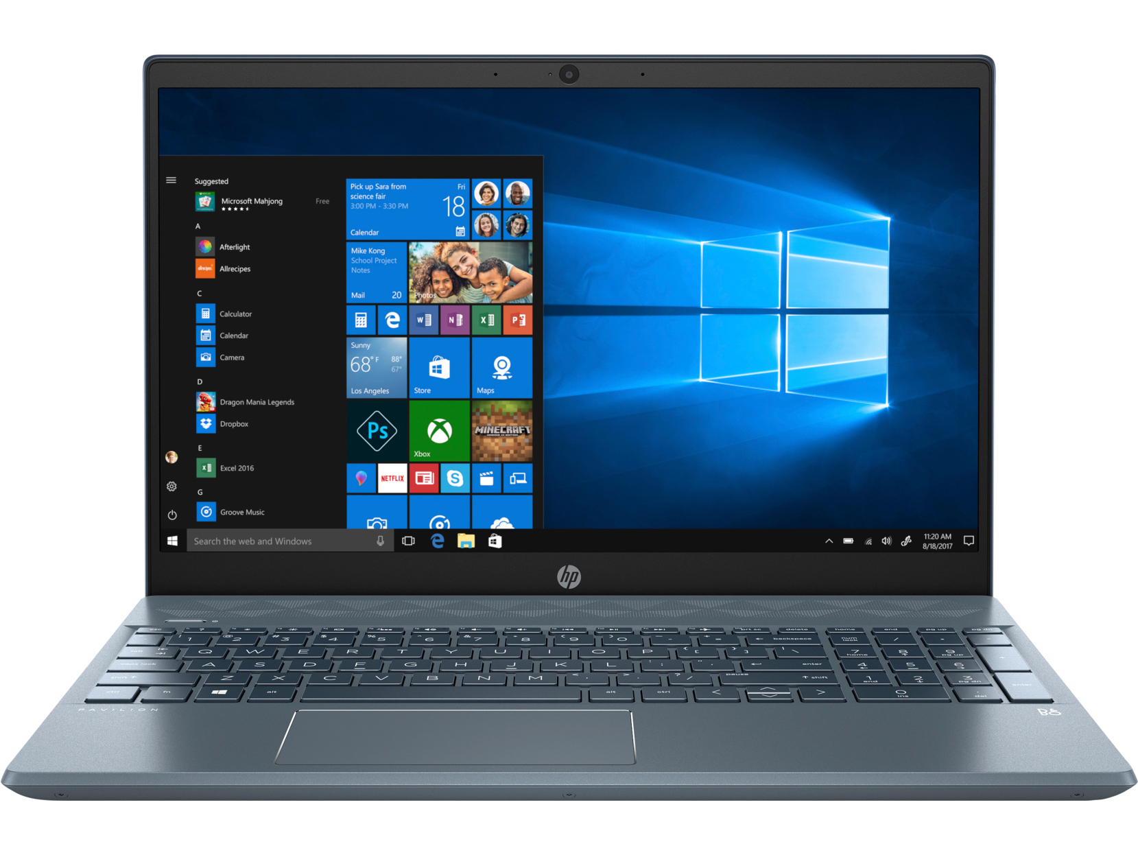HP Pavilion 15-cw1315ng - 15,6 Zoll - AMD Ryzen™ 5 3500U - 8 GB - 512 GB - AMD Radeon™ RX Vega 8 - Windows 10