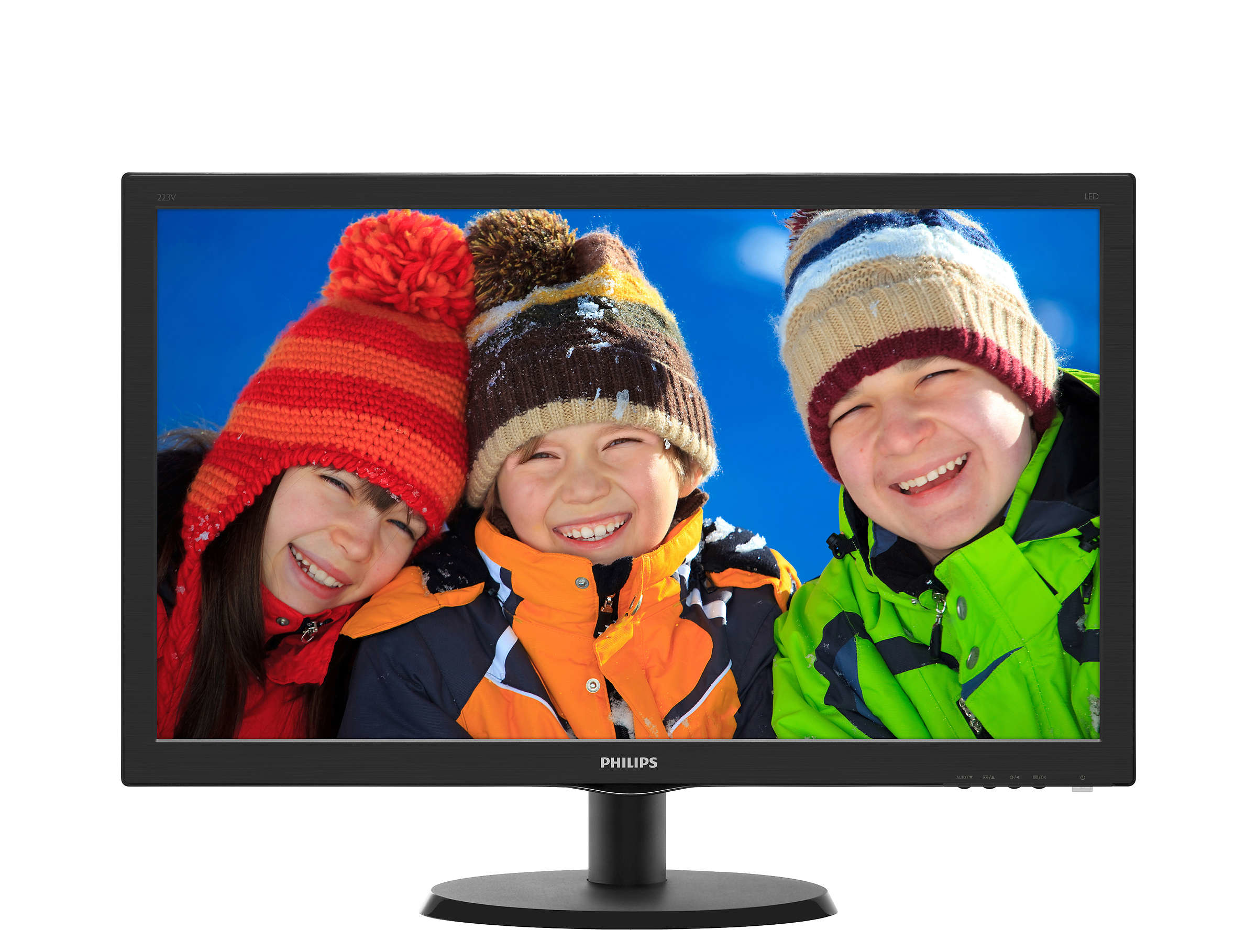 PHILIPS V Line LCD monitör ve SmartControl Lite 223V5LHSB2/01