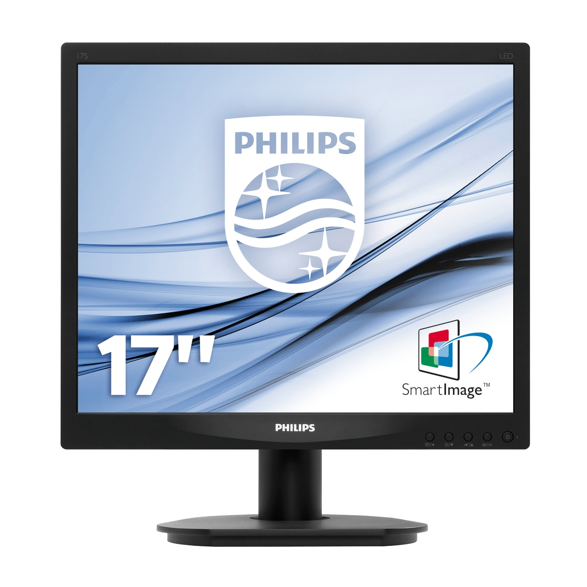 PHILIPS S Line LCD monitör, LED arka aydınlatma 17S4LSB/00