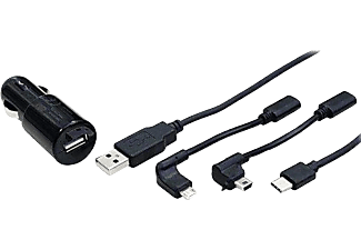 AIV USB Charge Cable 12V - Ladekabel Set (Schwarz)