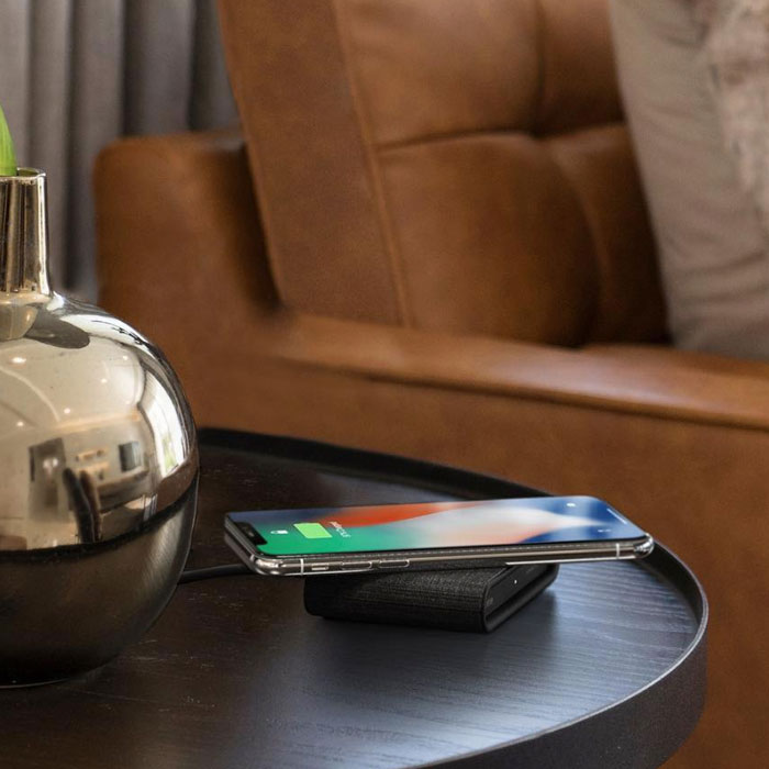 IOTTIE Mini - Chargeur rapide sans fil (Gris)