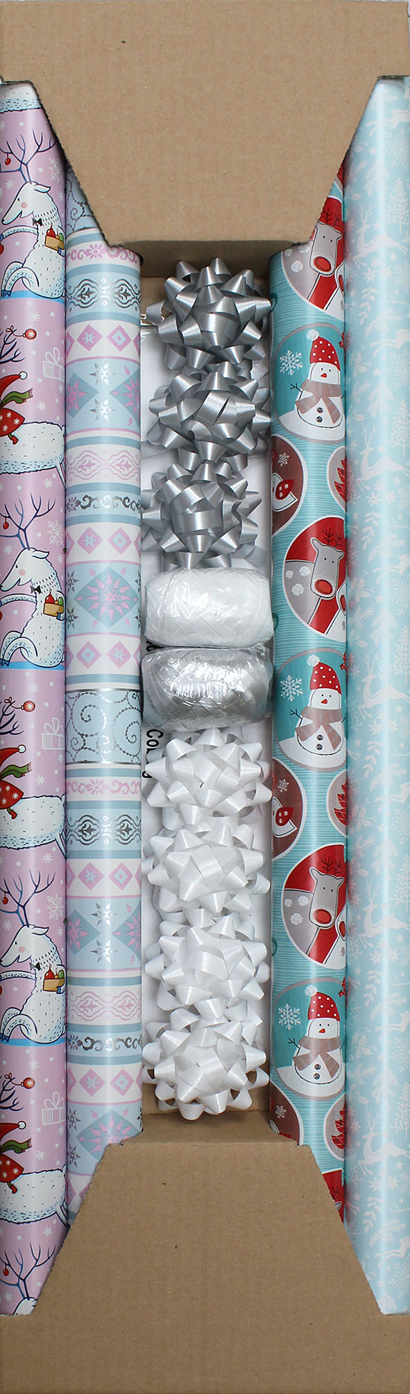 ZÖWIE 33K25 269101 Geschenkpapier Mehrfarbig