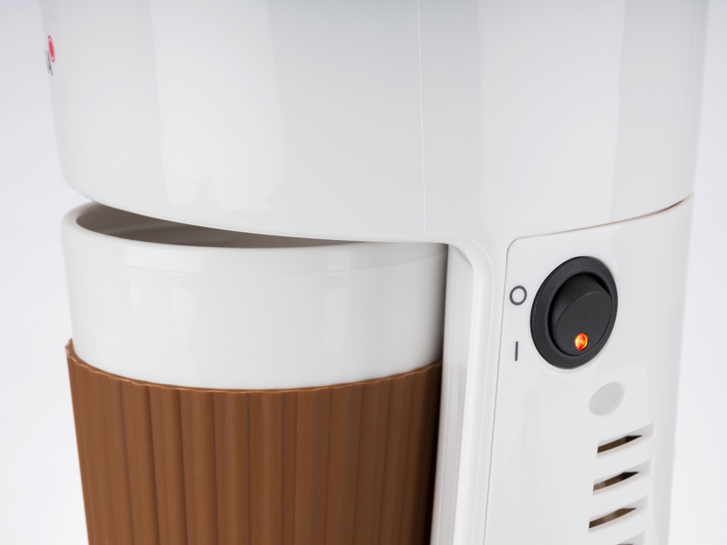 KORONA 12202 Kaffeemaschine Braun/Weiß