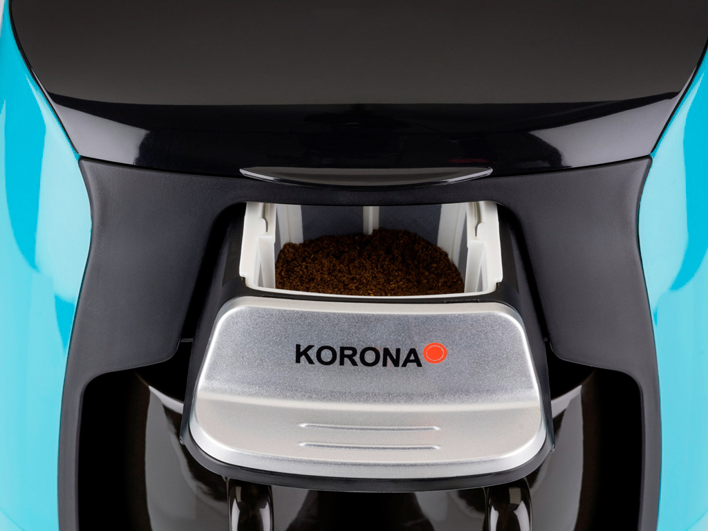 KORONA 12207 Kaffeemaschine Hellblau