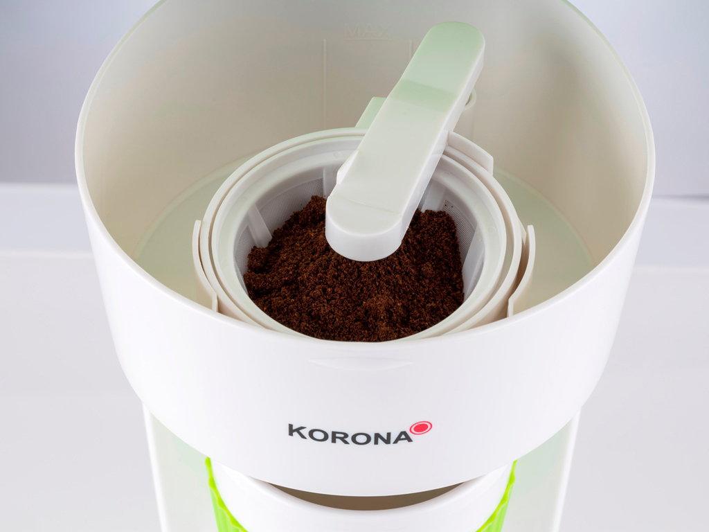 KORONA 12203 Kaffeemaschine Grün/Weiß