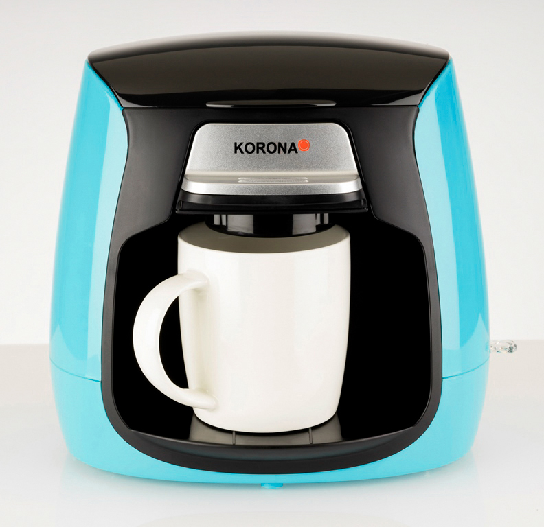 KORONA 12207 Kaffeemaschine Hellblau