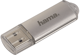HAMA LAETA - USB-Stick  (128 GB, Silber)