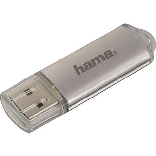 HAMA LAETA - USB-Stick  (128 GB, Silber)