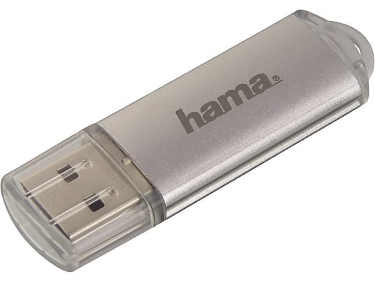 HAMA LAETA - USB-Stick  (128 GB, Silber)