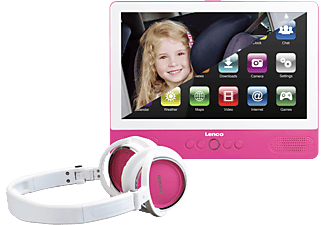 LENCO TDV-901 PINK - Tablet/Lettore DVD portatile