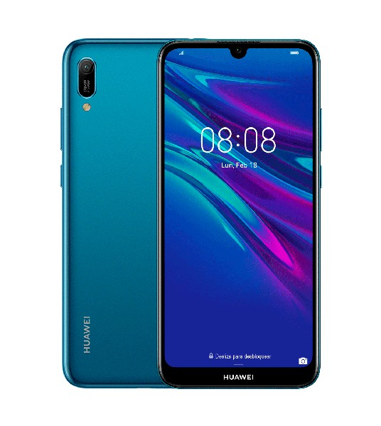 Móvil - Huawei Y6 (2019), Azul, 32 GB, 2 GB RAM, 6.09", MediaTek MT6761, 3020 mAh, Android