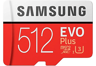 SAMSUNG 512GB Micro SD Evo Plus Class 10 U3 100/90MB/S Hafıza Kartı
