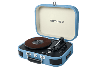 MUSE M201 BTB USB, Bluetooth lemezlejátszó, kék