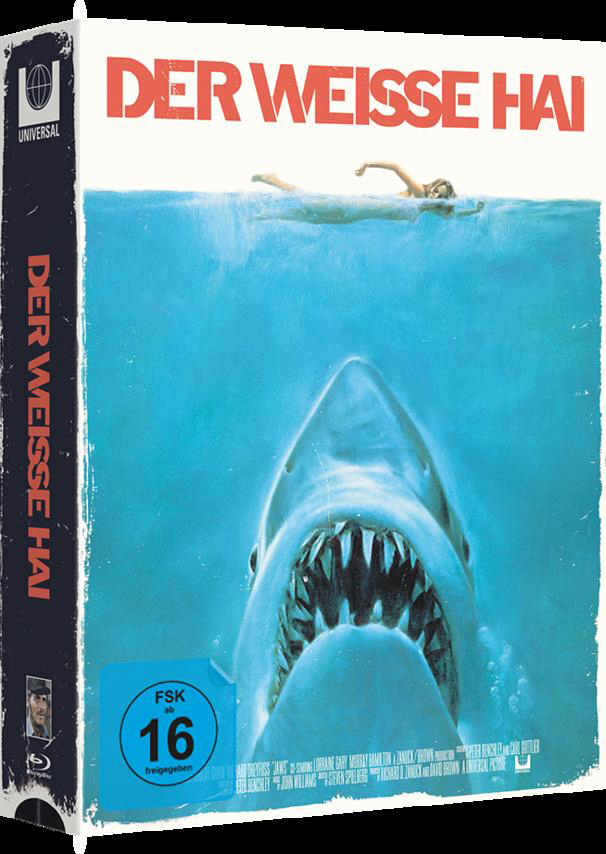 Der weiße Hai (Exklusive Tape Edition nummeriert) inklusive Original-Synchro Blu-ray