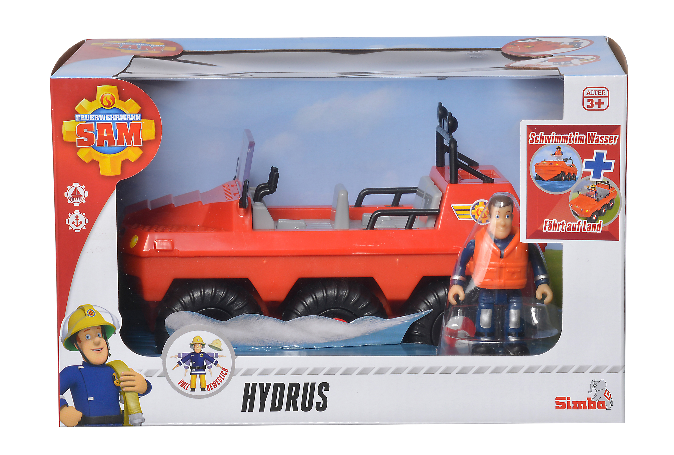 SIMBA TOYS Feuerwehrmann Sam Hyrdus Spielzeug Hydrus Mehrfarbig