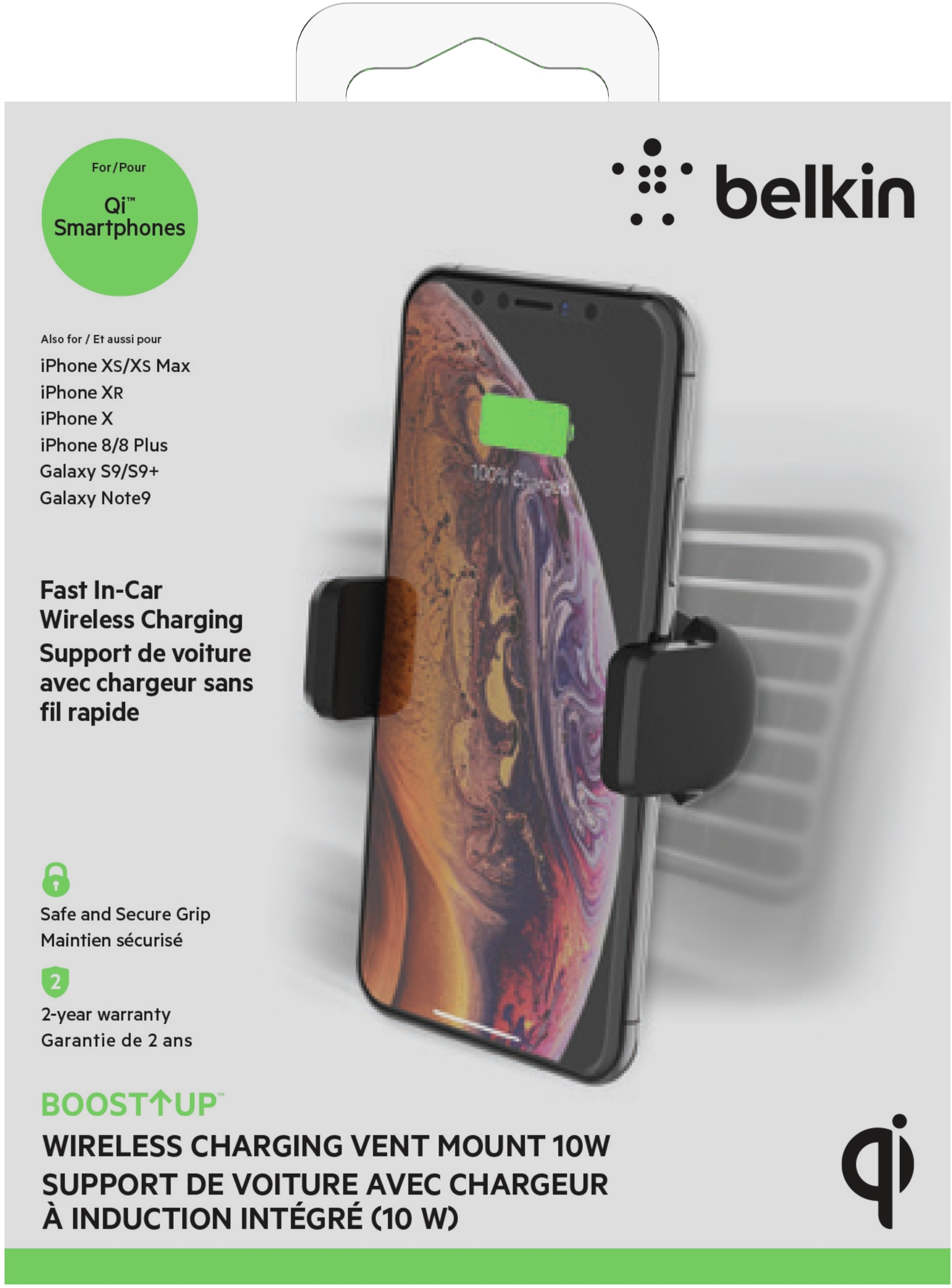 BELKIN BOOSTUP Wireless Charging Pad Universal, Schwarz