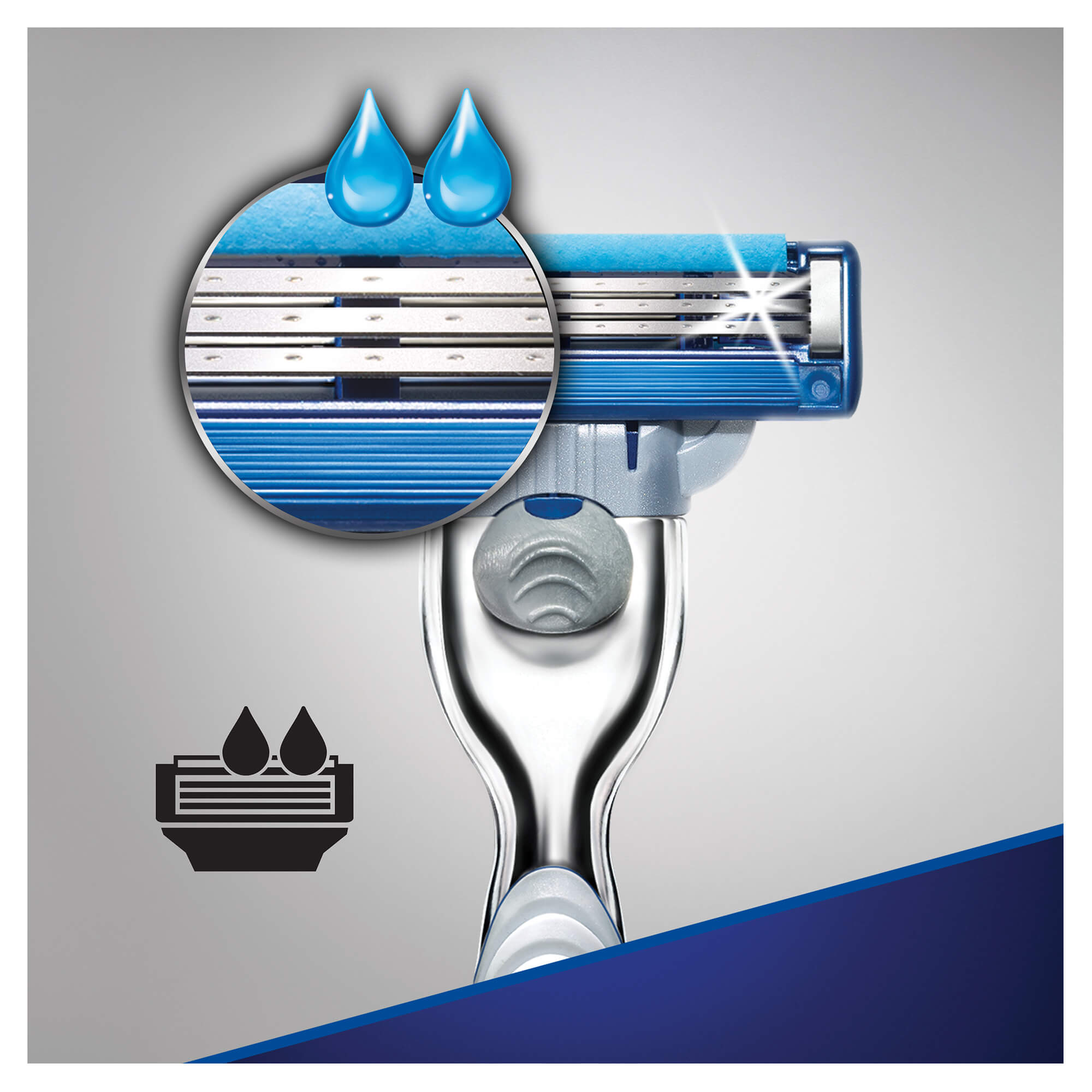 GILLETTE MACH3 TURBO 2UP Makine 75 ML Jel+ Saklama Kabı