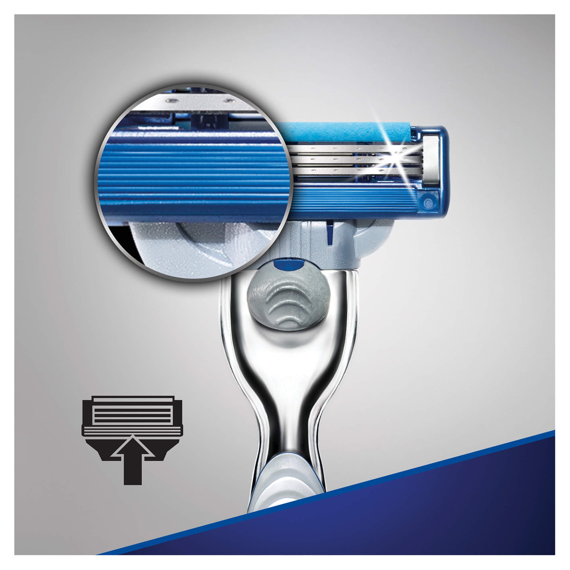 GILLETTE MACH3 TURBO 2UP Makine 75 ML Jel+ Saklama Kabı