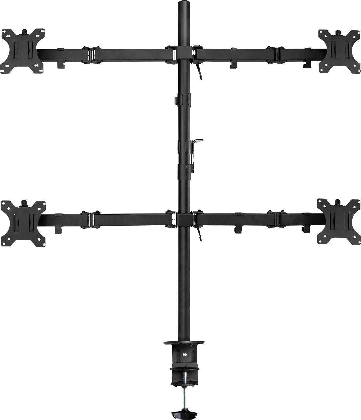 EWENT Support de bureau pour 4 écrans 10" - 32" (EW1514)