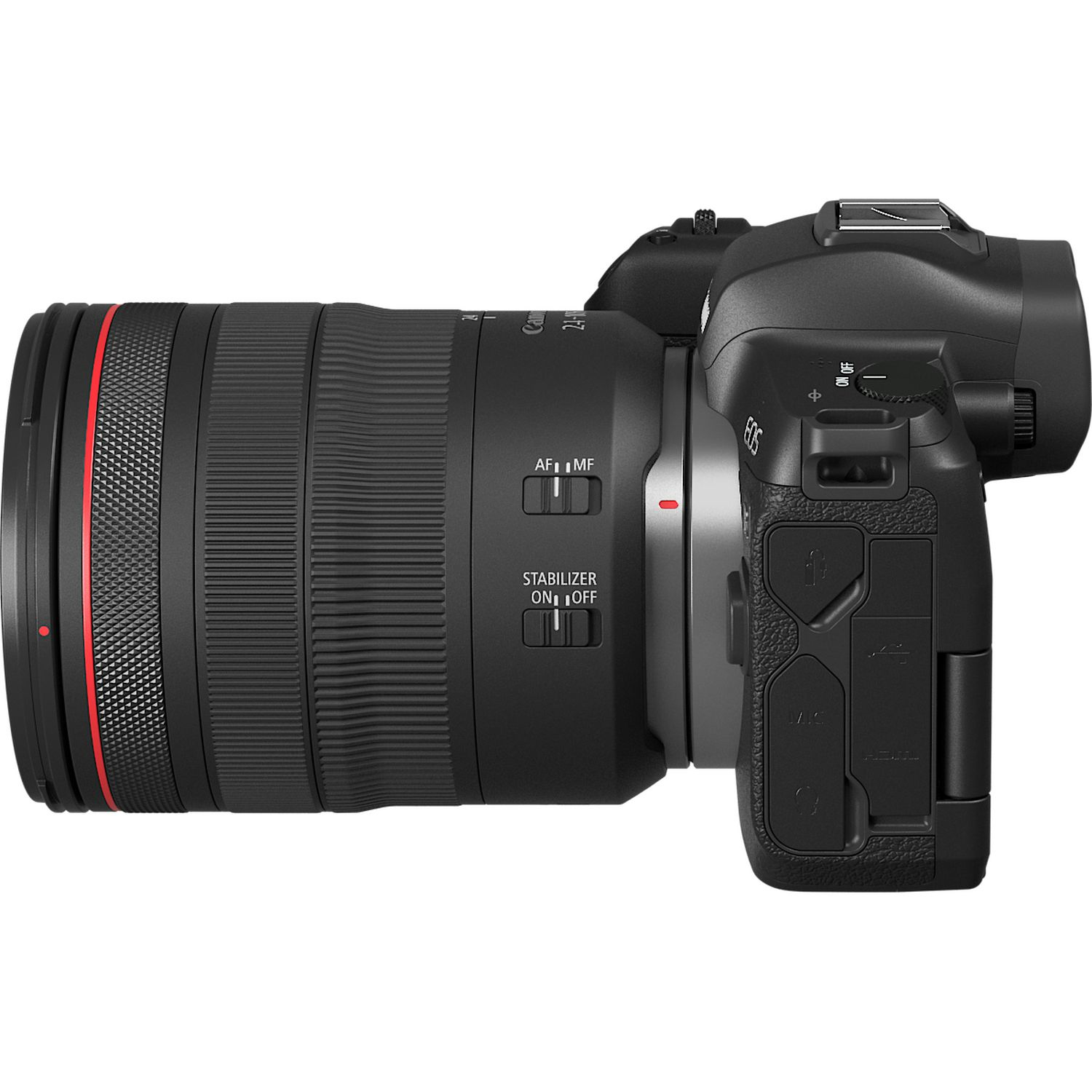 CANON EOS R + EF to RF adapter + RF 24-105mm f/4L IS USM