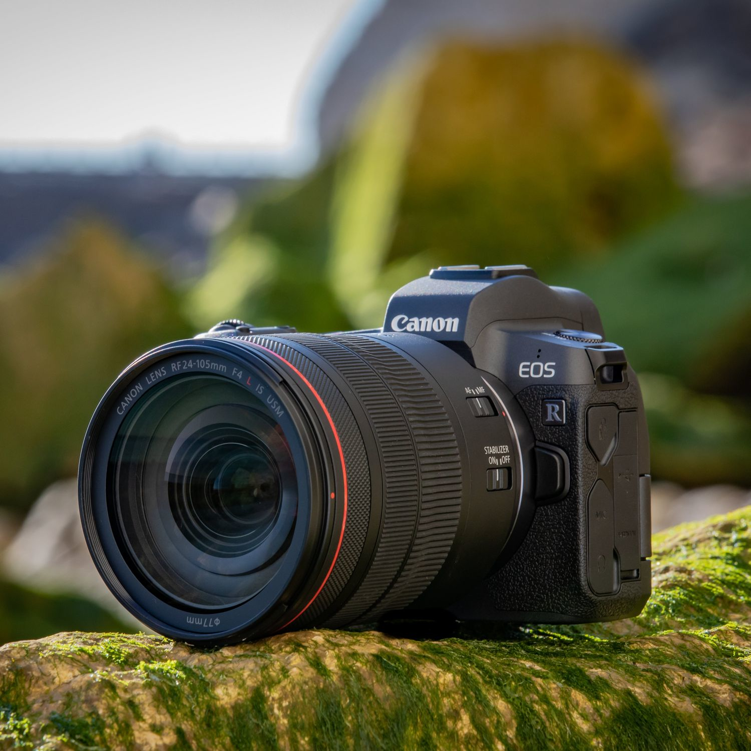 CANON EOS R + EF to RF adapter + RF 24-105mm f/4L IS USM