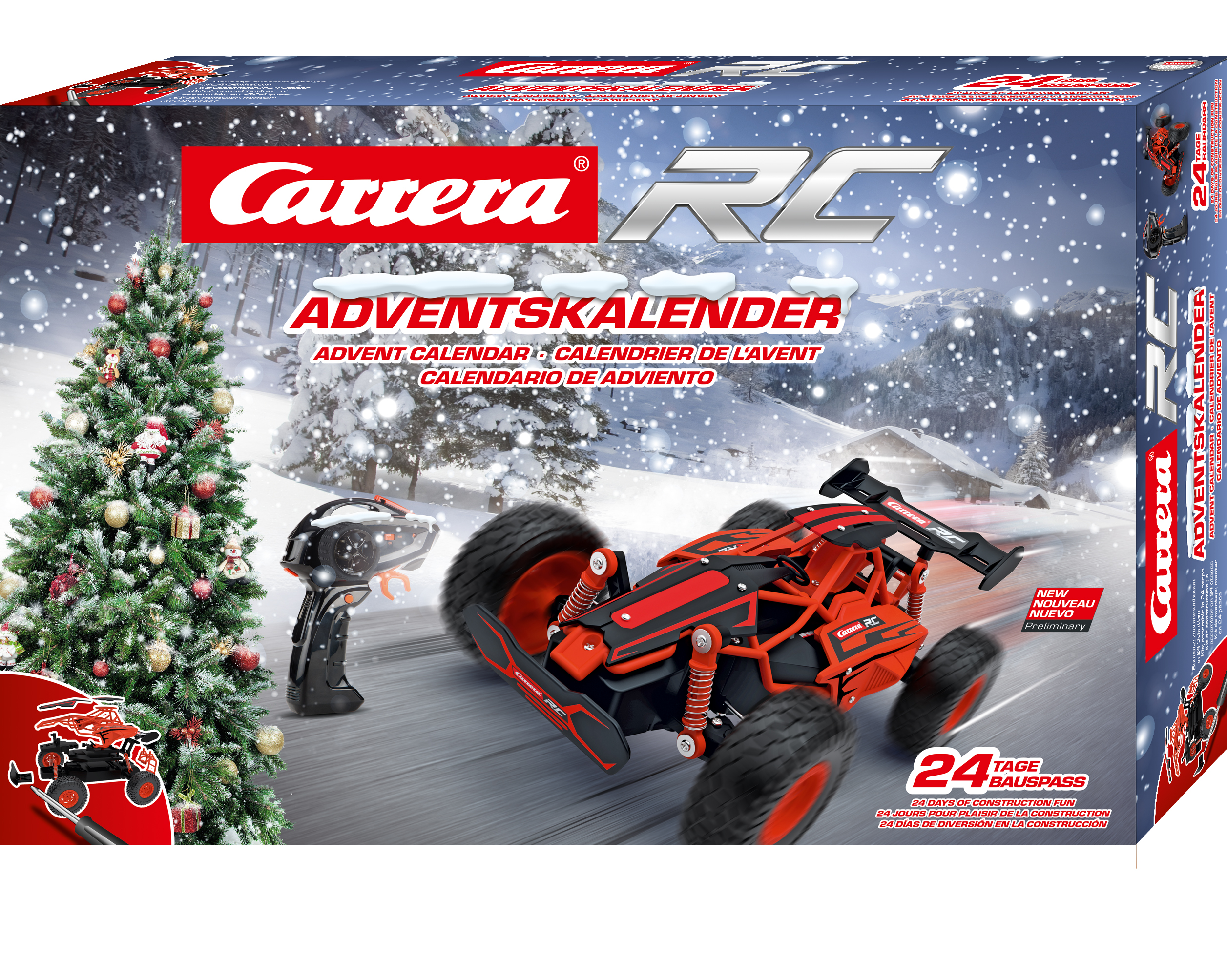 CARRERA RC Carrera RC Advent Calendar - 2,4 GHz Car Adventkalender